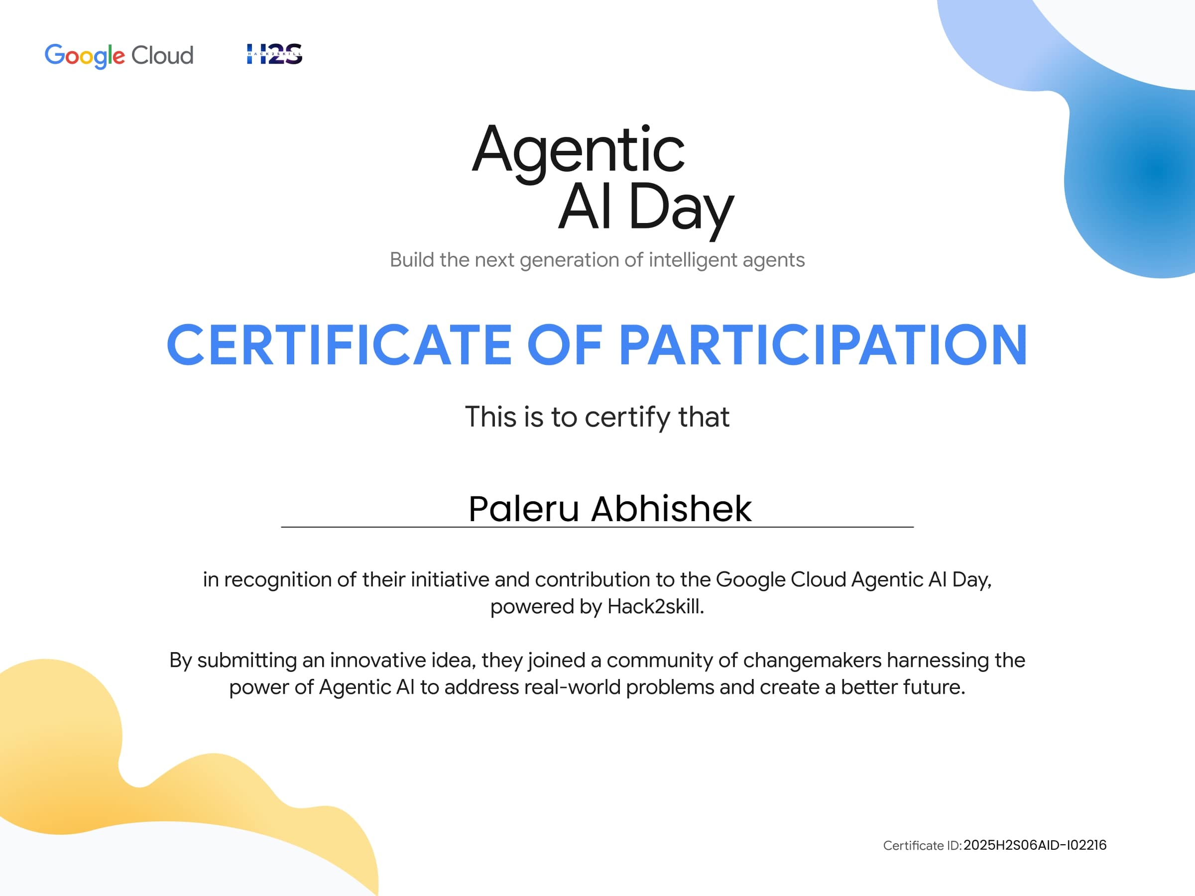 Google Agentic AI Day